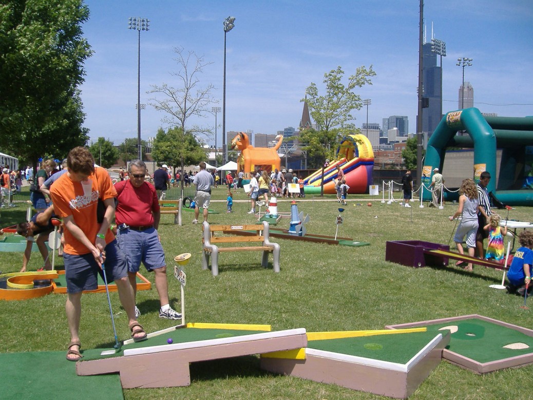 Mini Golf Course Charitable Event