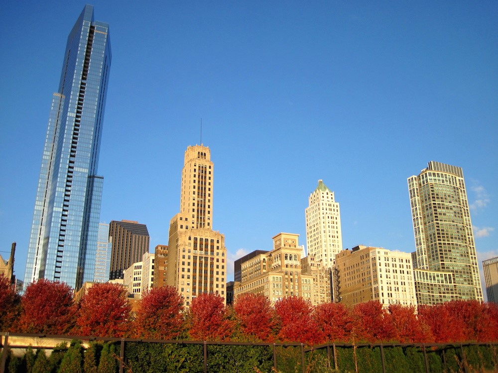 Chicago Fall Skyline