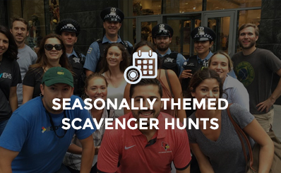 seasonally themed scavenger races hunts
